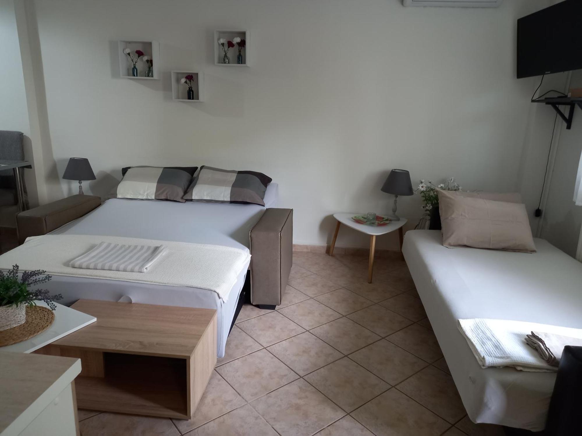 Peramos Apartments Néa Péramos Exterior foto
